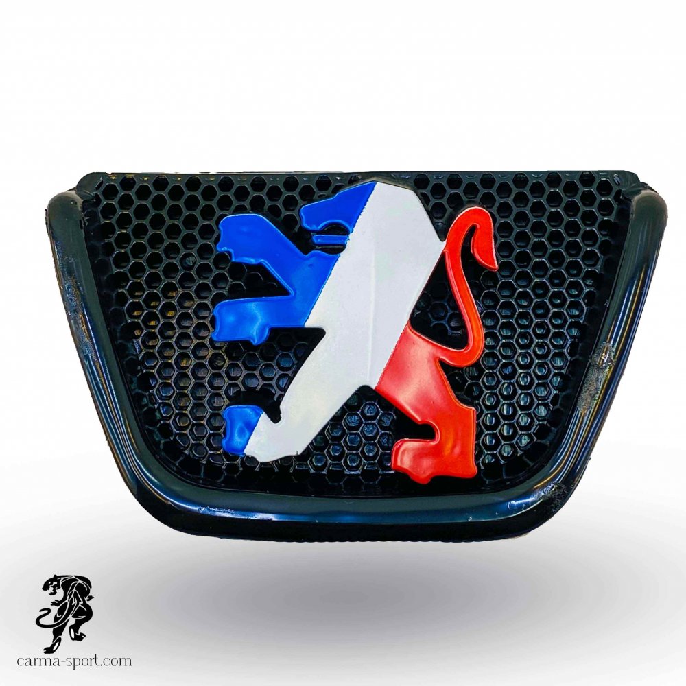 آرم جلو پنجره پژو 206 طرح فرانسه آرم جلو پنجره پژو 206 طرح فرانسه