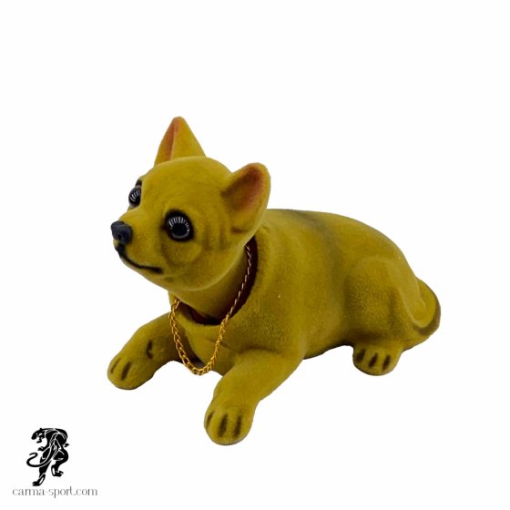 عروسک روی داشبوردی سگ سر لرزان