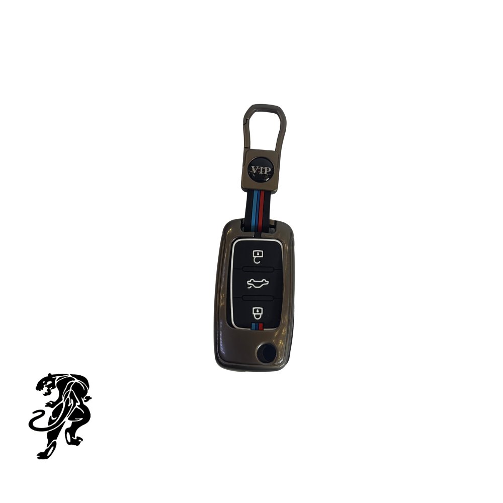 کاور و قاب ریموت فلزی پژو و سمند 3 دکمه کاور و قاب ریموت فلزی پژو و سمند 3 دکمه