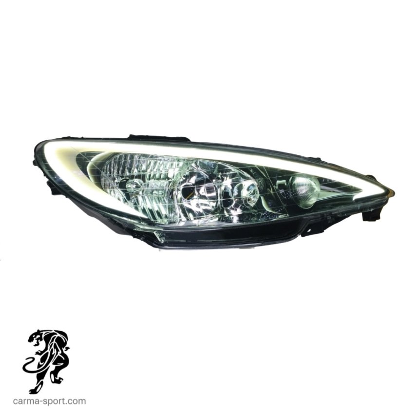 چراغ جلو پژو 206 مدل P407 3D