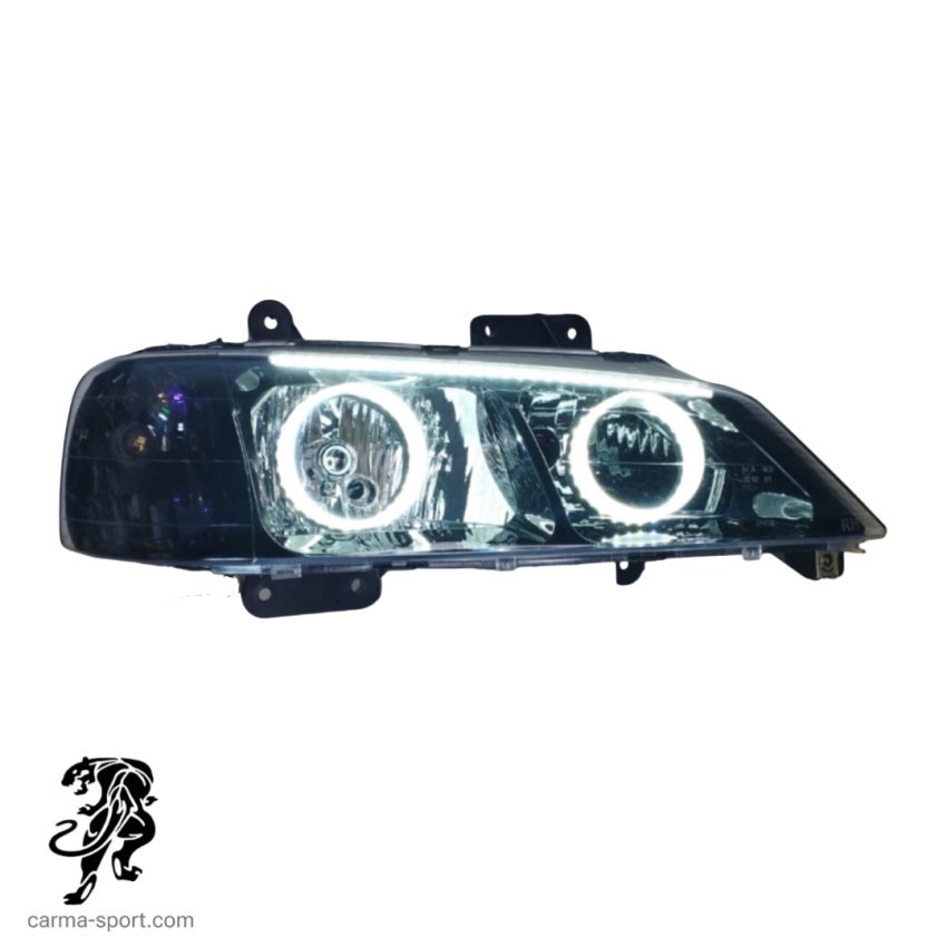 چراغ جلو پژو پارس BMW ابرو 3D